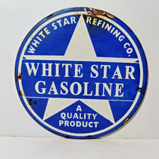 Vintage WHITE STAR GASOLINE
