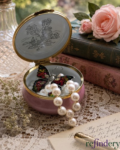 Crummles floral enamel - co,