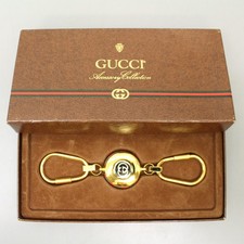 GUCCI Vintage Double Keyring