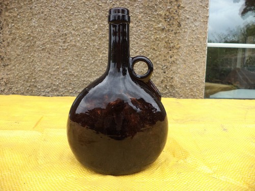 Classical blown glass flask - blown,
