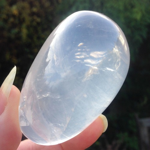 Large girasol quartz - quartz, crystal