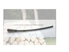 The  Chain saw Log cutting