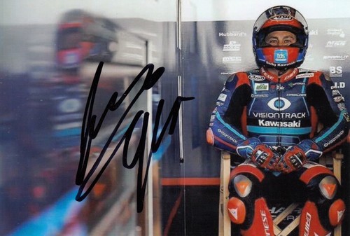 Leon haslam hand signed - haslam,