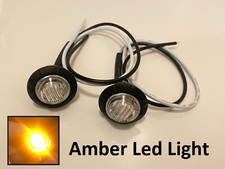 Clear lens amber led light - lens,