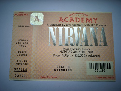 Nirvana utero concert - -,