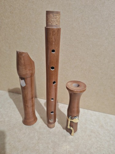 Roessler wooden recorder with - roessler,