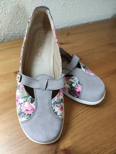 Hotter nirvana floral suede - nirvana, &