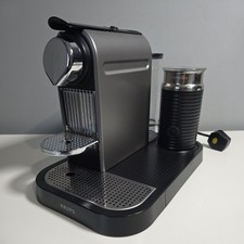 Krups & Nespresso Citi Z & Milk Coffee Machine With Integrated Milk Frother used