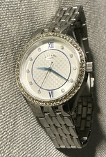 Rotary Quartz Watch Stainless Steel WORKING Timpson Lifetime Battery Replacement