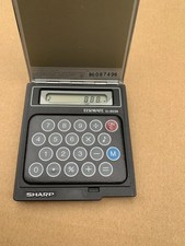 Vintage Sharp ELSI Mate EL-8039 mini pocket calculator  Battery Japan