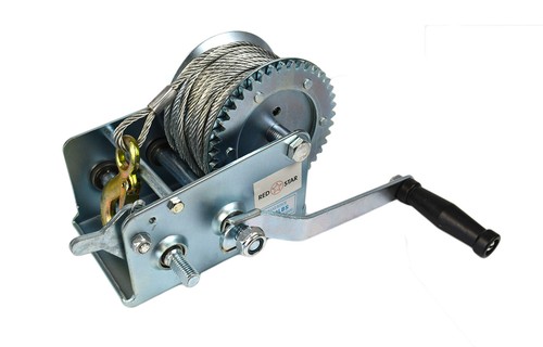 Manual hand winch 2500lbs boat - manual,