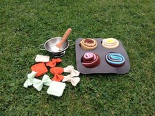 IKEA Childrens Soft Food Pretend Play PASTA & MUFFINS