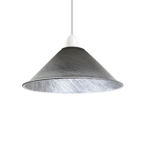 Vintage metal pendant lamp - vintage,