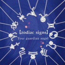 12 Zodiac Swan Snow necklace