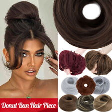 UK Real Thick Curly Messy Bun