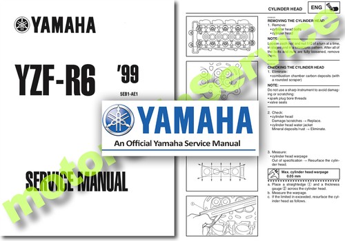 Yamaha yzf service manual - r6,
