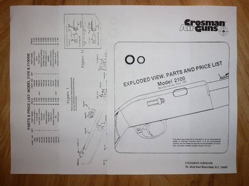 Crosman 2100 ring seal kit - 2100,