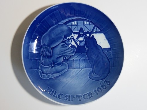 Vtg julegroden 1963 blue - julegroden,