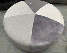 DFS Large Round Patterned Grey