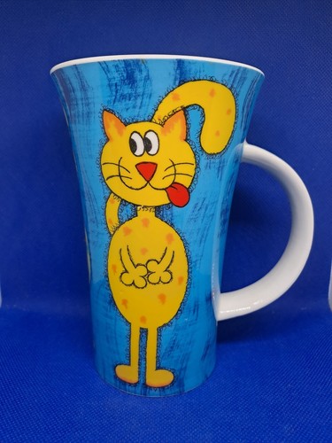Dunoon tall mug line comic - line, up