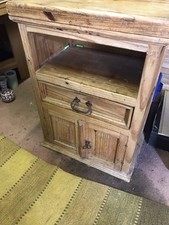 Corona Mexican Pine TV Unit Furniture. HAS ALSO BEEN USED TO STORE WINE.