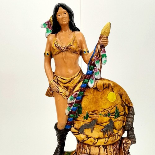 Vintage native american woman - vintage,