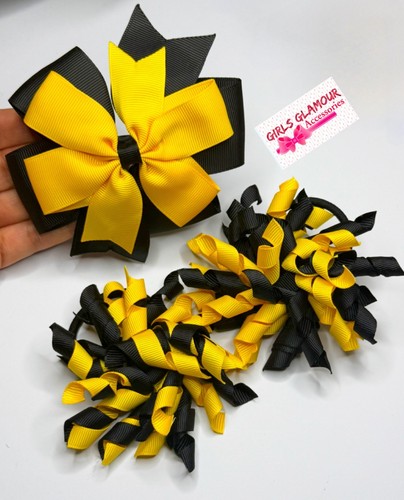 School yellow black hair - school,