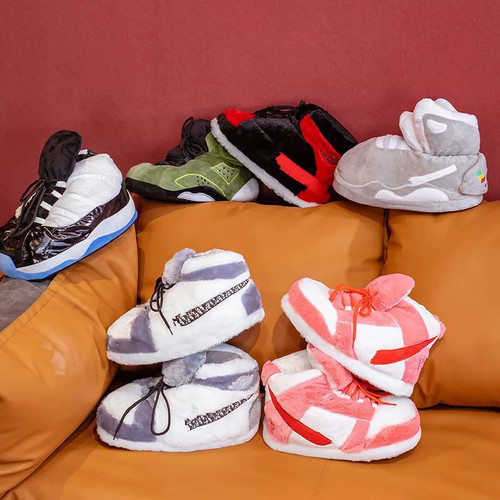Warm slippers indoor winter - warm,