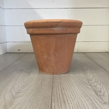 Large Vintage Terracotta Pot 20cm X 20cm X 18cm W41