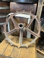 Antique 17” Cast Iron Gear