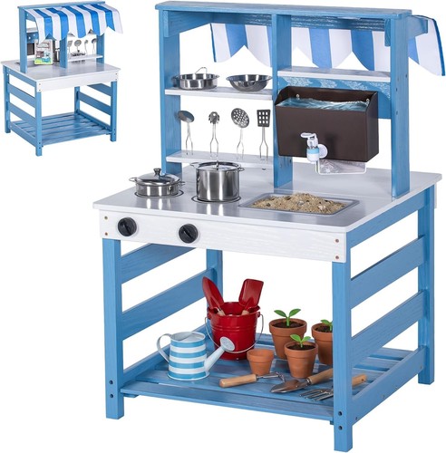 Kids mud kitchen outdoor - kitchen,