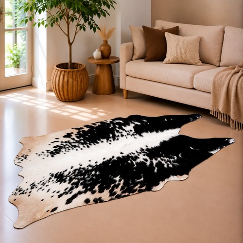 Genuine multicolour cowhide - multicolour,