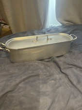 Large Vintage Stainless Steel