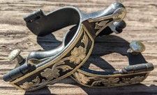 Western Ball End Spurs - Black