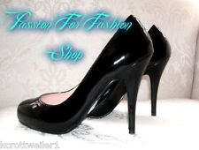 PRIMARK SIZE 3 36 BLACK PATENT