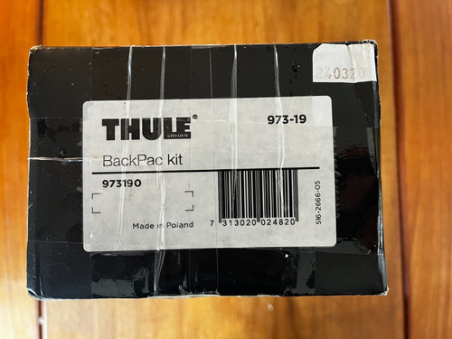 Thule backpac 973 - thule, fitting