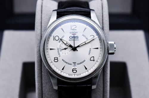 Oris big crown - pointer, day