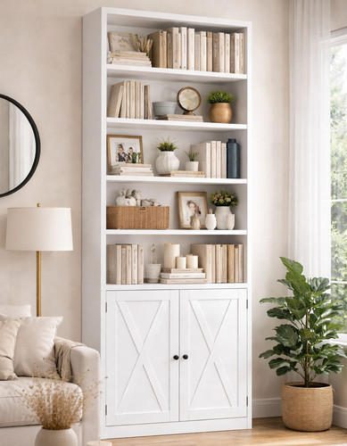 Bookcase tall tier - 7, shelves