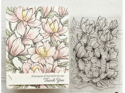 Clear stamp 4 - , 4"