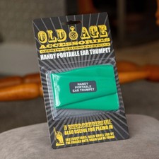 Old Age Ear Trumpet Novelty | Funny Gift For Retirement Birthday Secret Santa