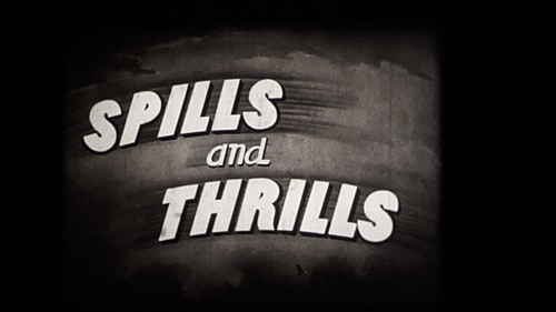 16mm film 1947 spills and - film,