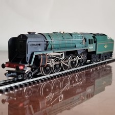 Tri-ang Hornby R861 OO Gauge BR 9F Evening Star Lined Green Rn.92220 Unboxed