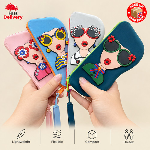 Silicone glasses pouch - silicone, case