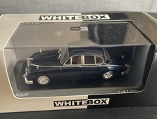 1/24 WHITEBOX DIECAST CLASSIC 1959 JAGUAR MK2 MKII 3.8 DEEP BLUE #124201