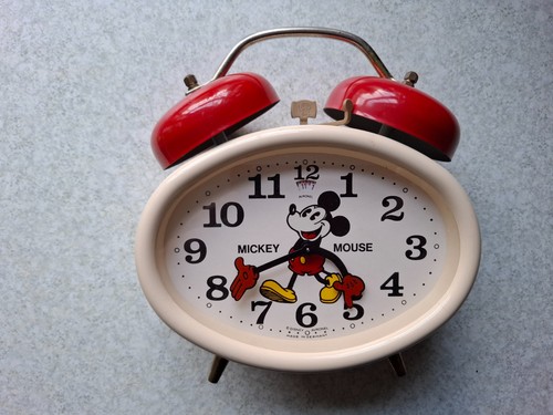 Vintage mickey mouse alarm - mickey,