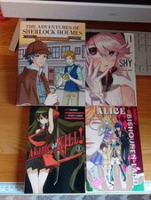 Various Manga Books, English VGC