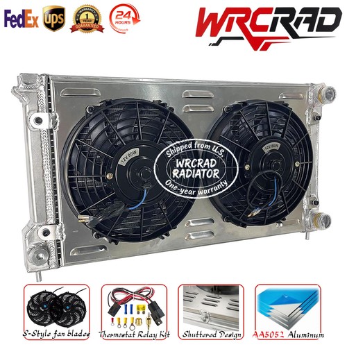 Radiator 2x8 fan - radiator, shroud