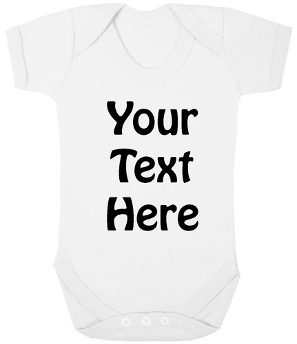 Personalised baby grow - personalised,