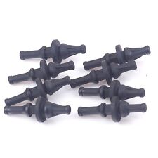 8PCS Black Silicone Soft