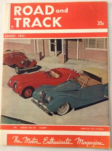 Road and track magazine - track,